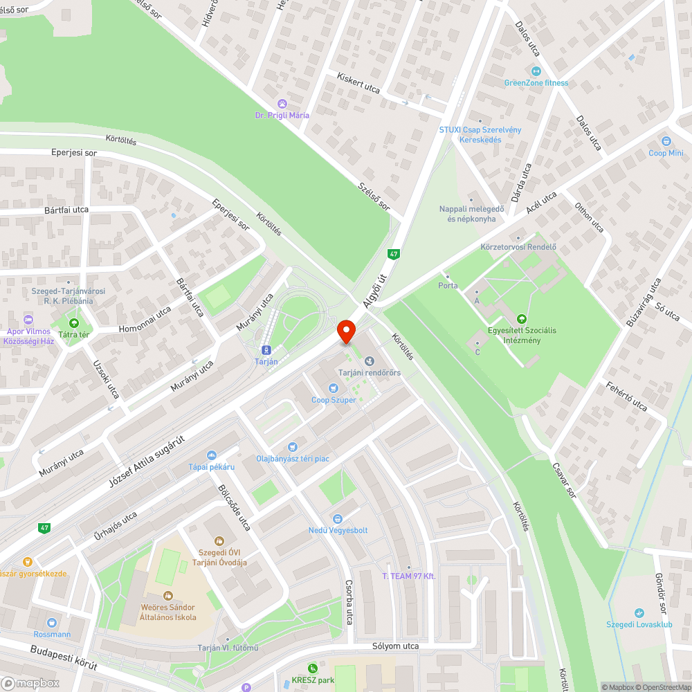 Besüllyedt a járda bejelentés helye