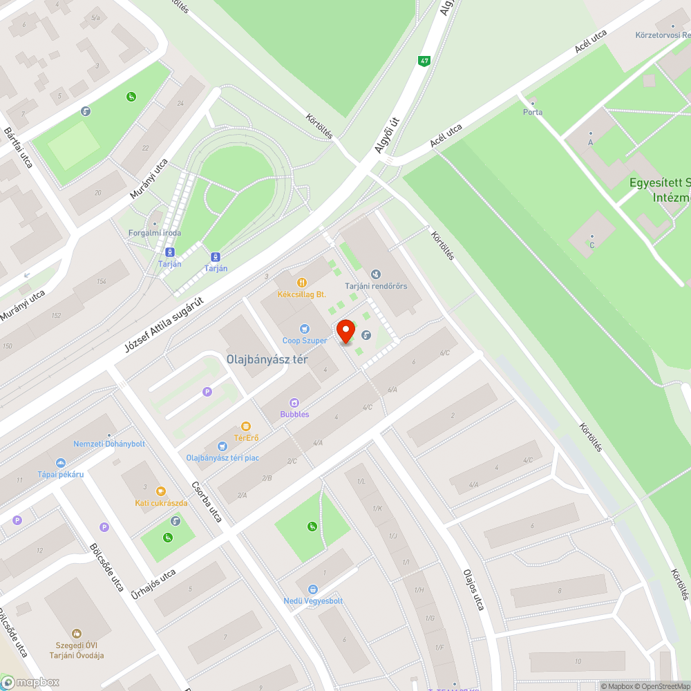 Hiányzó tábla bejelentés helye