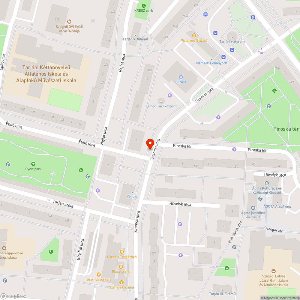 Megdőlt tábla bejelentés helye