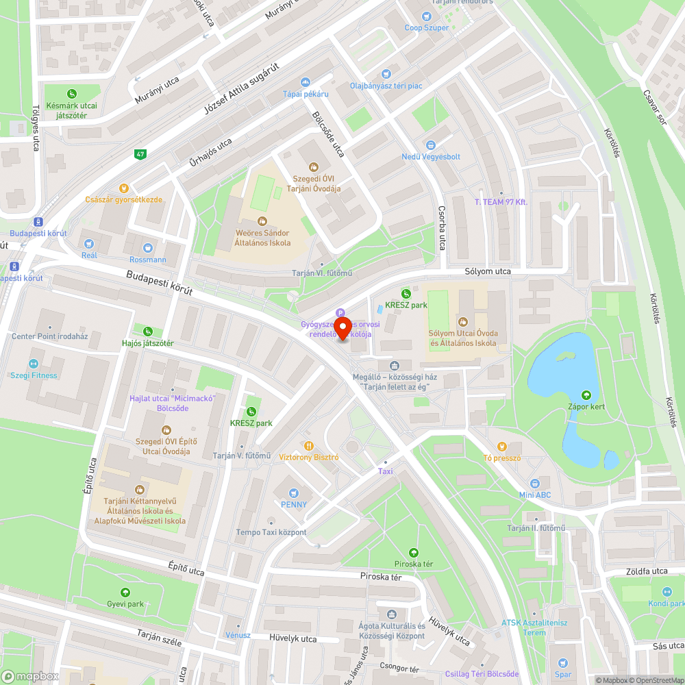 Tábla nélküli táblakeret bejelentés helye