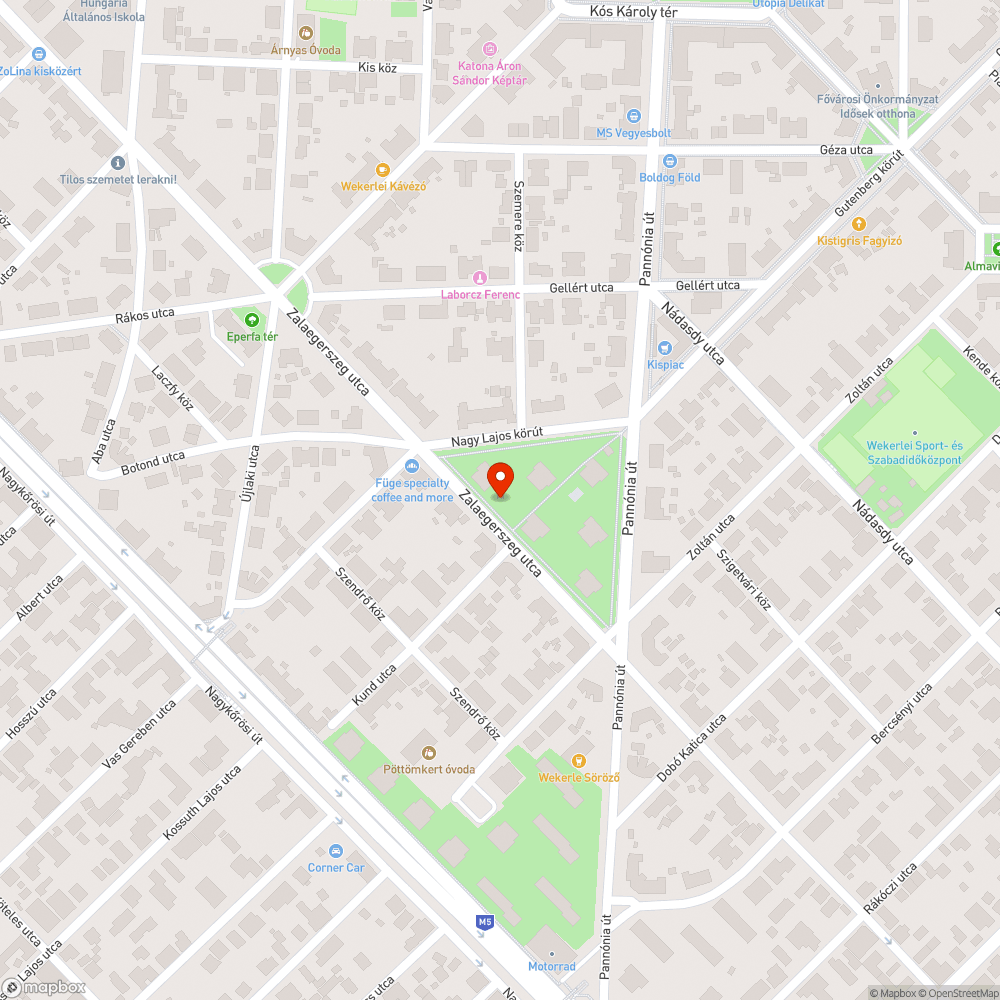 Elhagyott Suzuki bejelentés helye