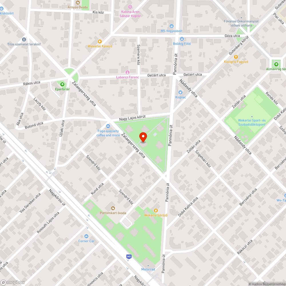 Elhagyott Ford bejelentés helye