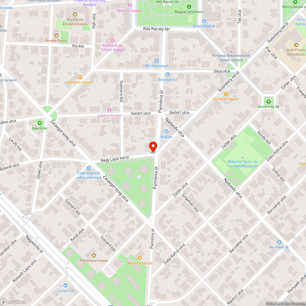 Elhagyott Audi bejelentés helye