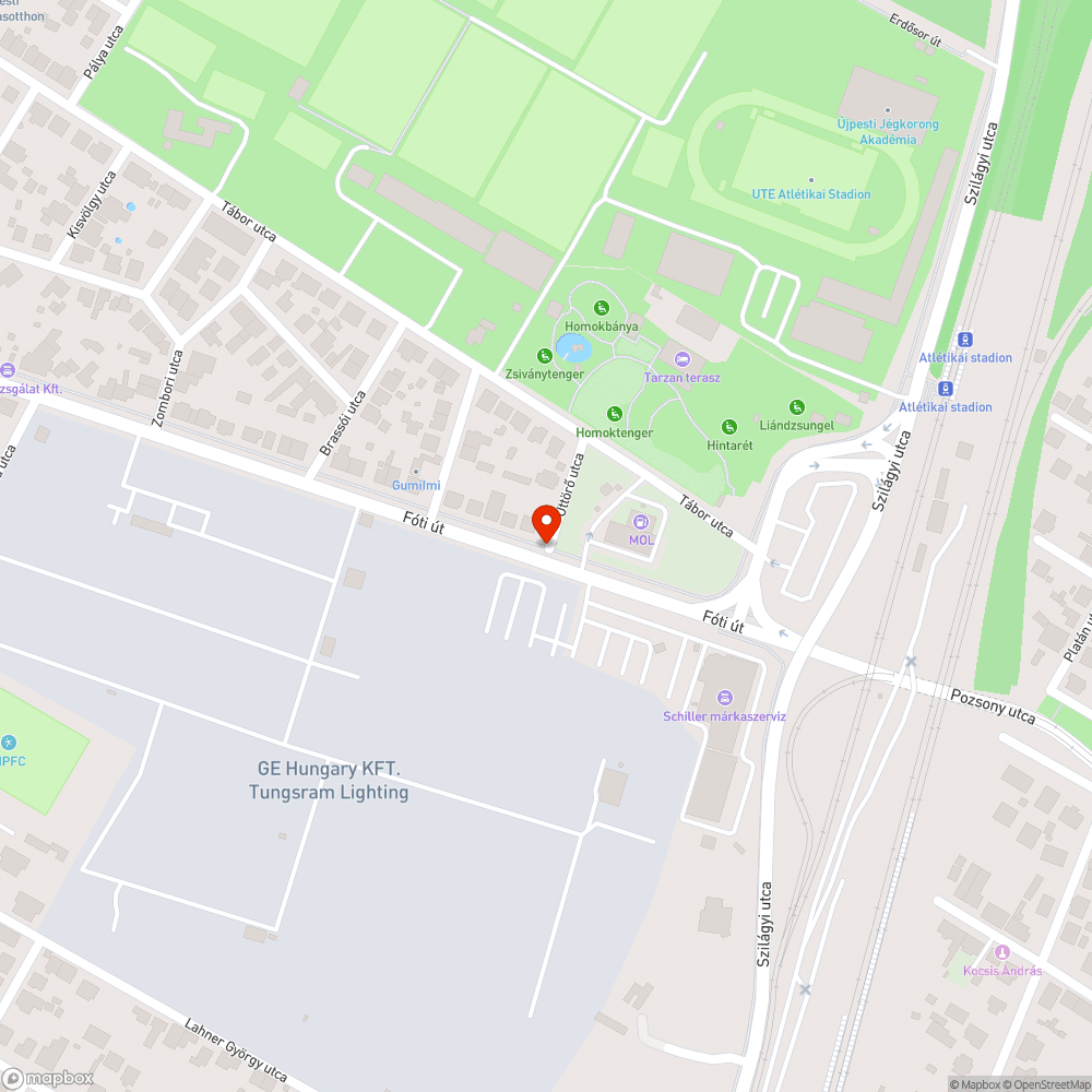 Kifakult tábla bejelentés helye