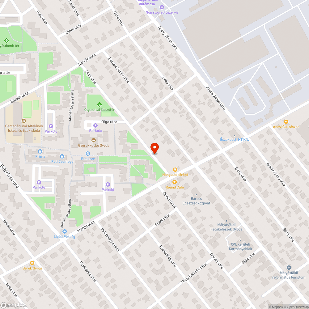 Eltűnt szemetes bejelentés helye