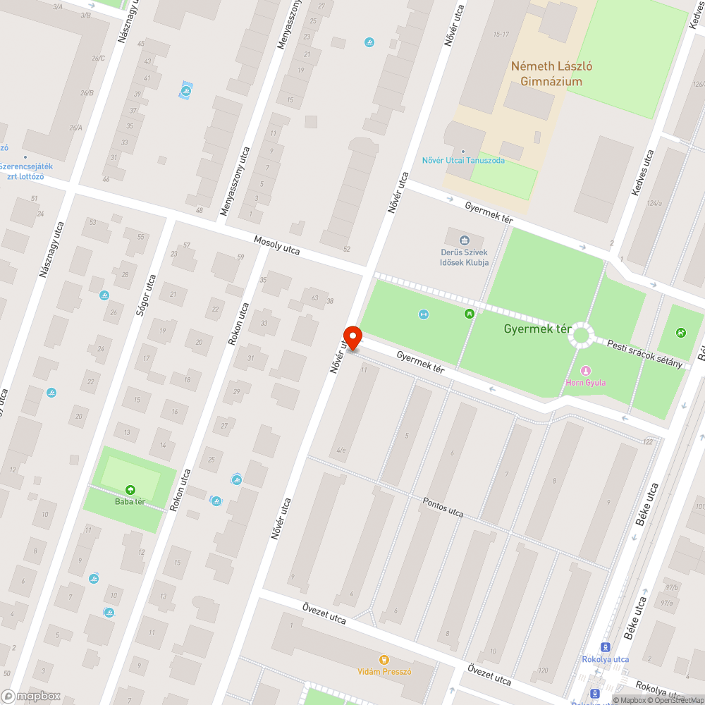 Járda folytatását a kereszteződésben elálló autó bejelentés helye