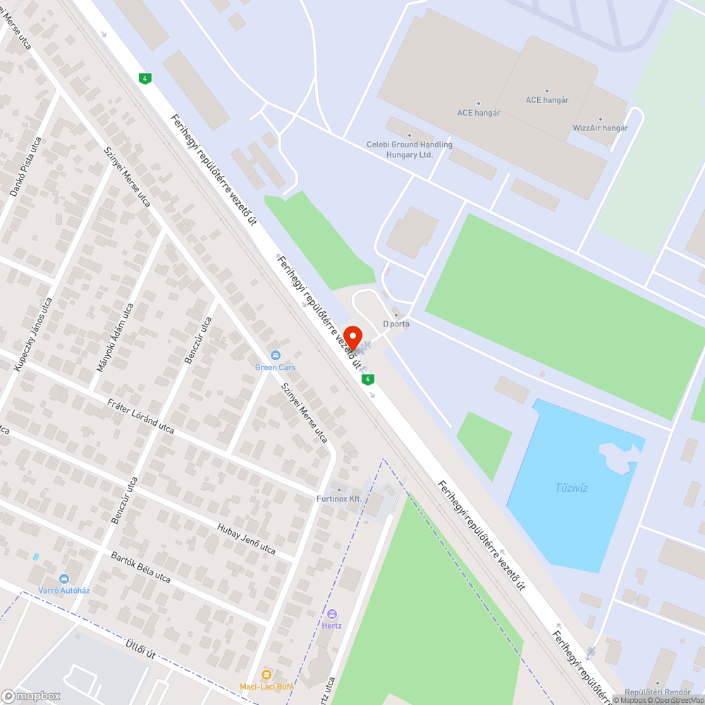 Sérült közlekedési lámpa bejelentés helye