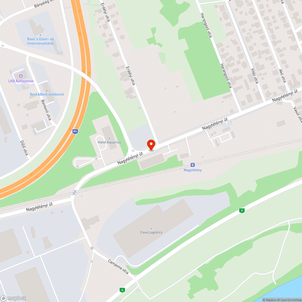 Megrongált váró - ismét bejelentés helye