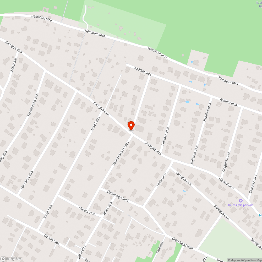 Felszínen hagyott távközlési cső bejelentés helye