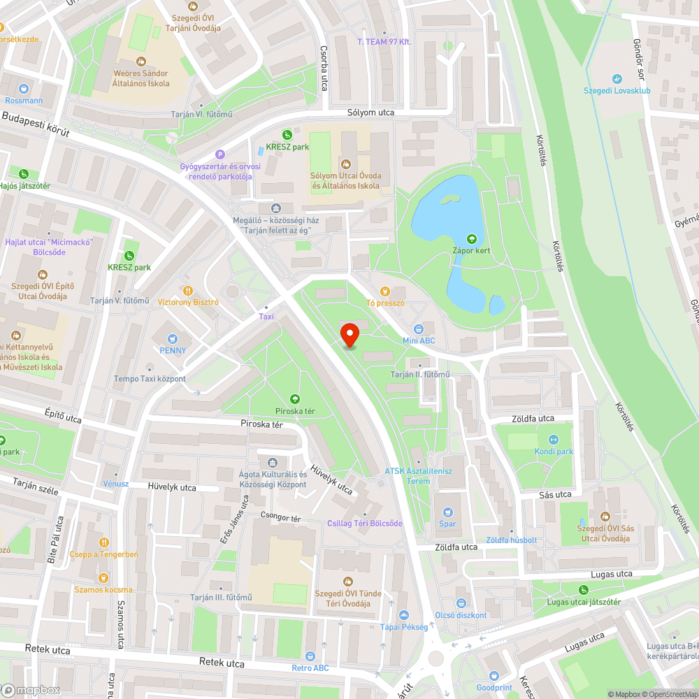 Nyitott szerelődoboz (Budapesti körút) bejelentés helye