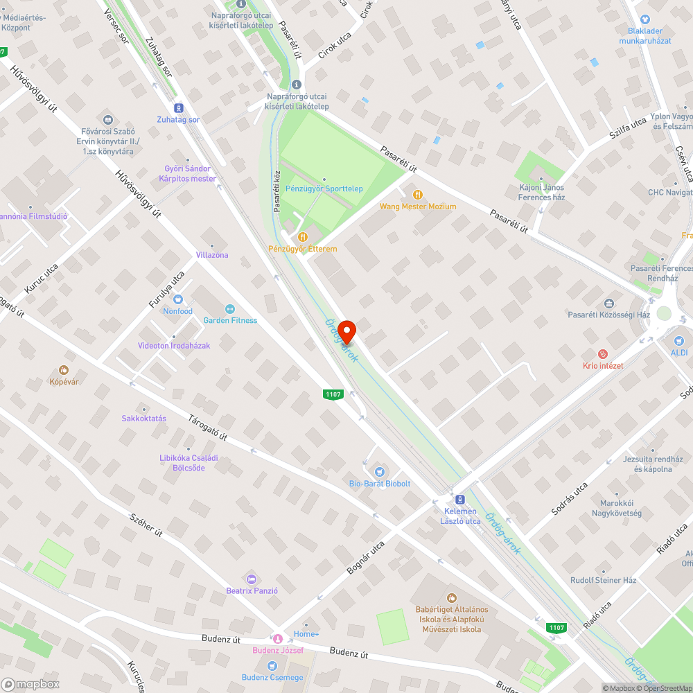 Lezárt híd bejelentés helye