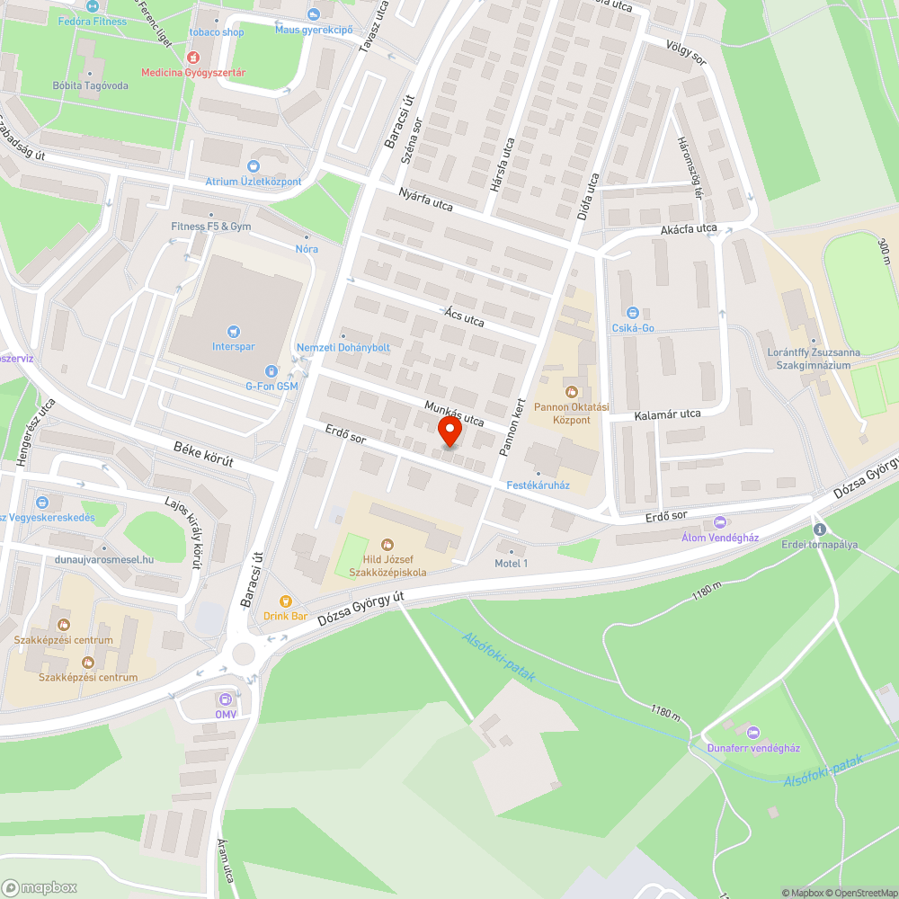 növekvő kátyú bejelentés helye