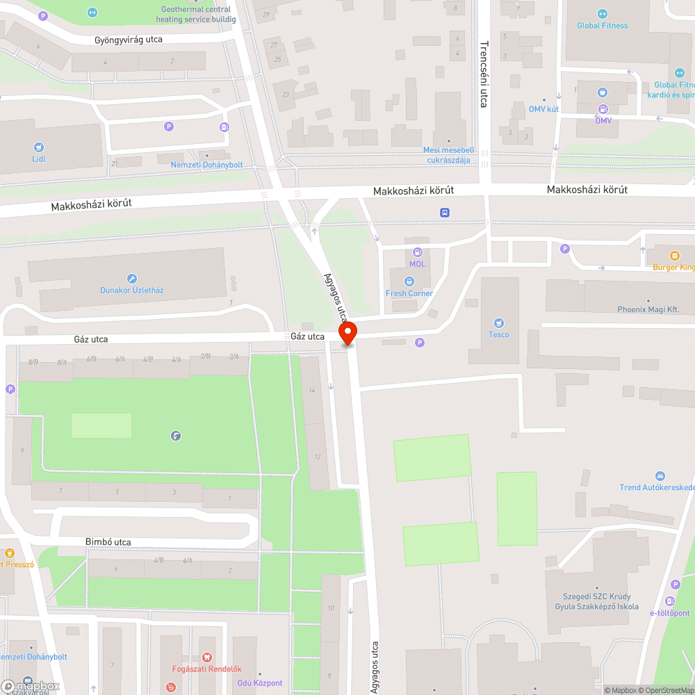 Megfakult tábla bejelentés helye