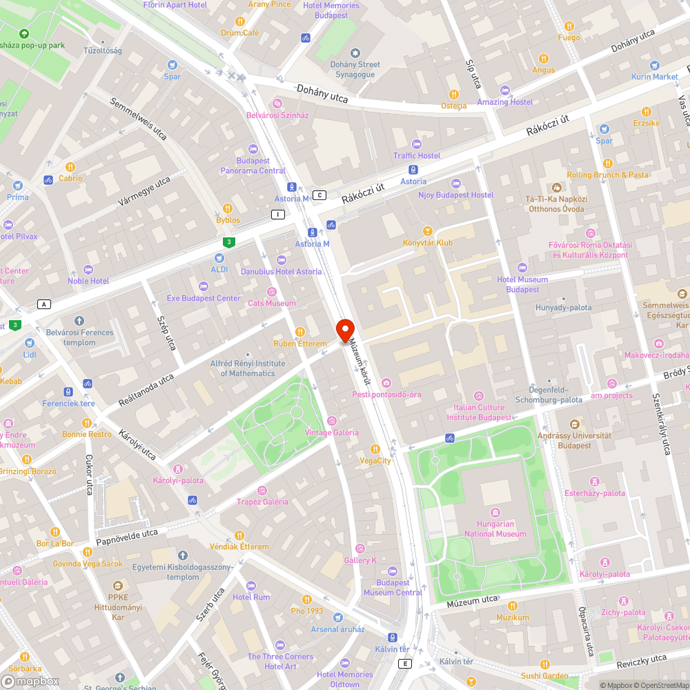 Oszloptalp bejelentés helye