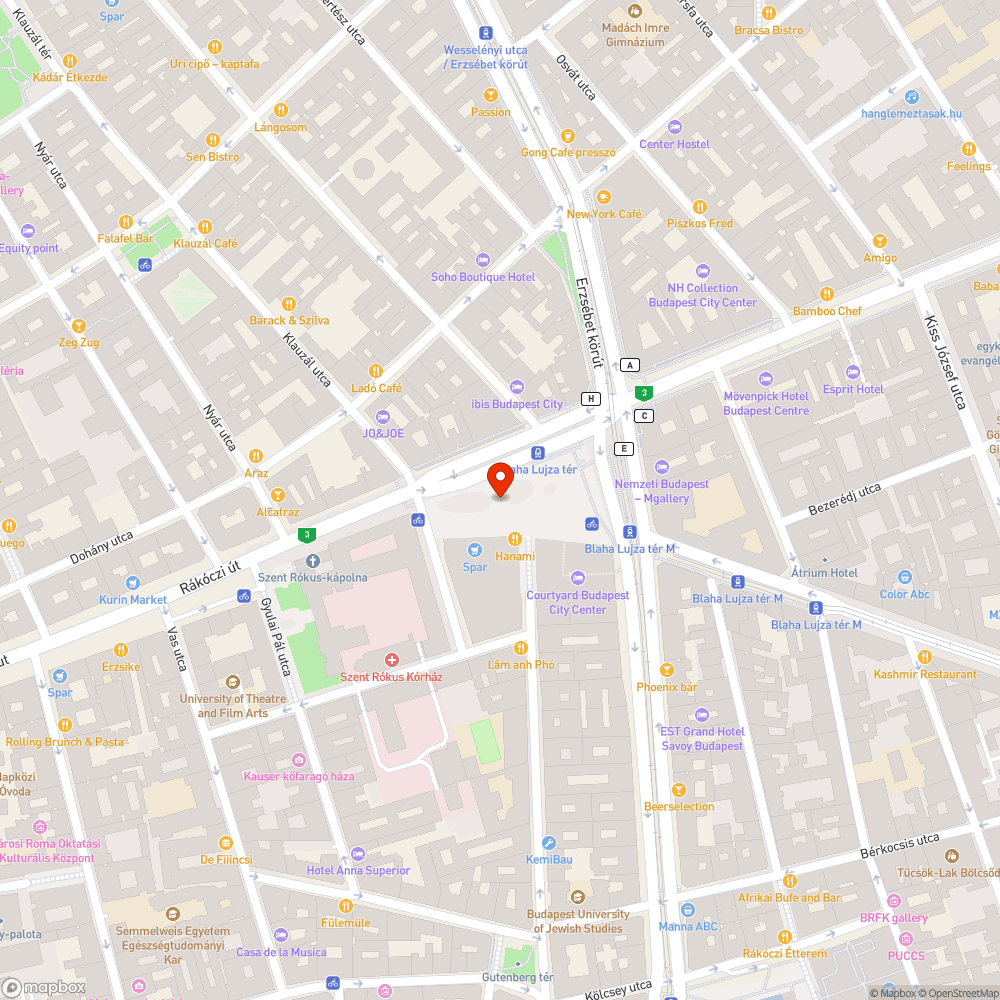 Blaha Lujza téri borzalom bejelentés helye