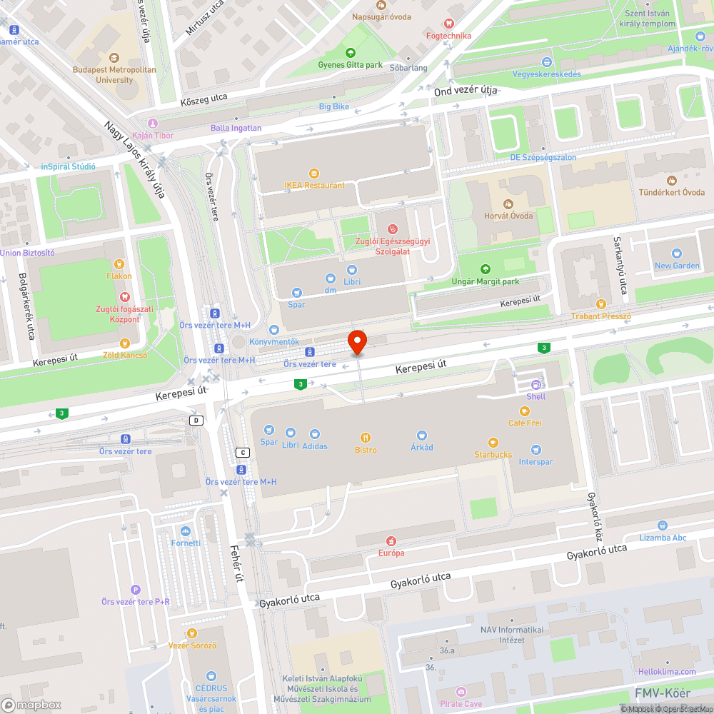 Tűzveszély bejelentés helye