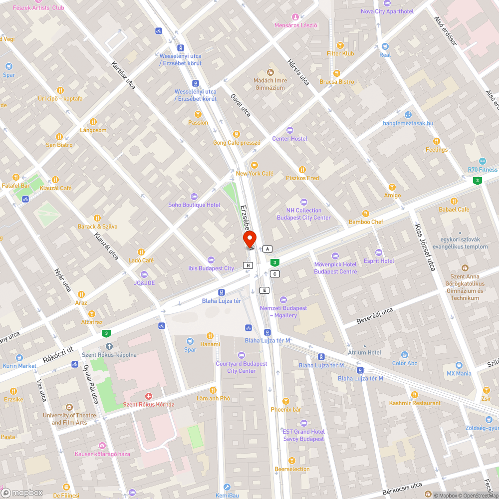 Bálványfa bejelentés helye