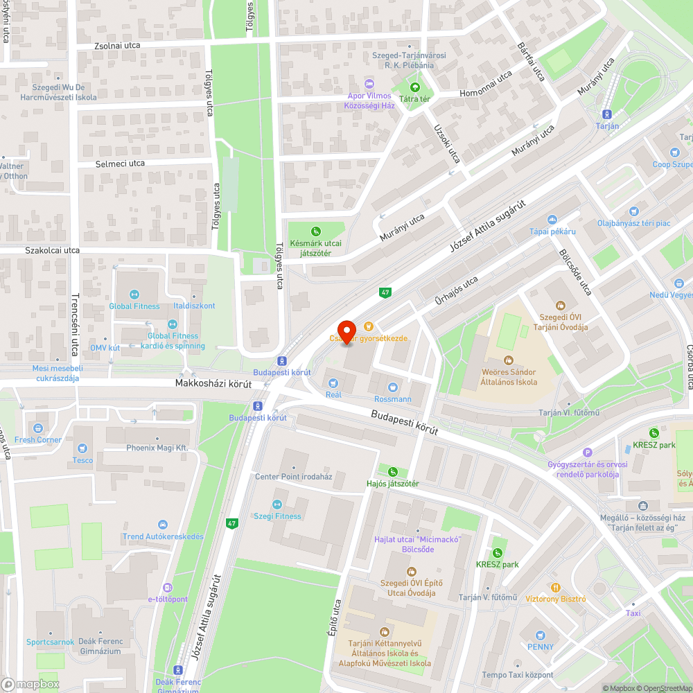 Nem világít a lámpa - József.A. sgt. 136. Dohánybolt bejelentés helye