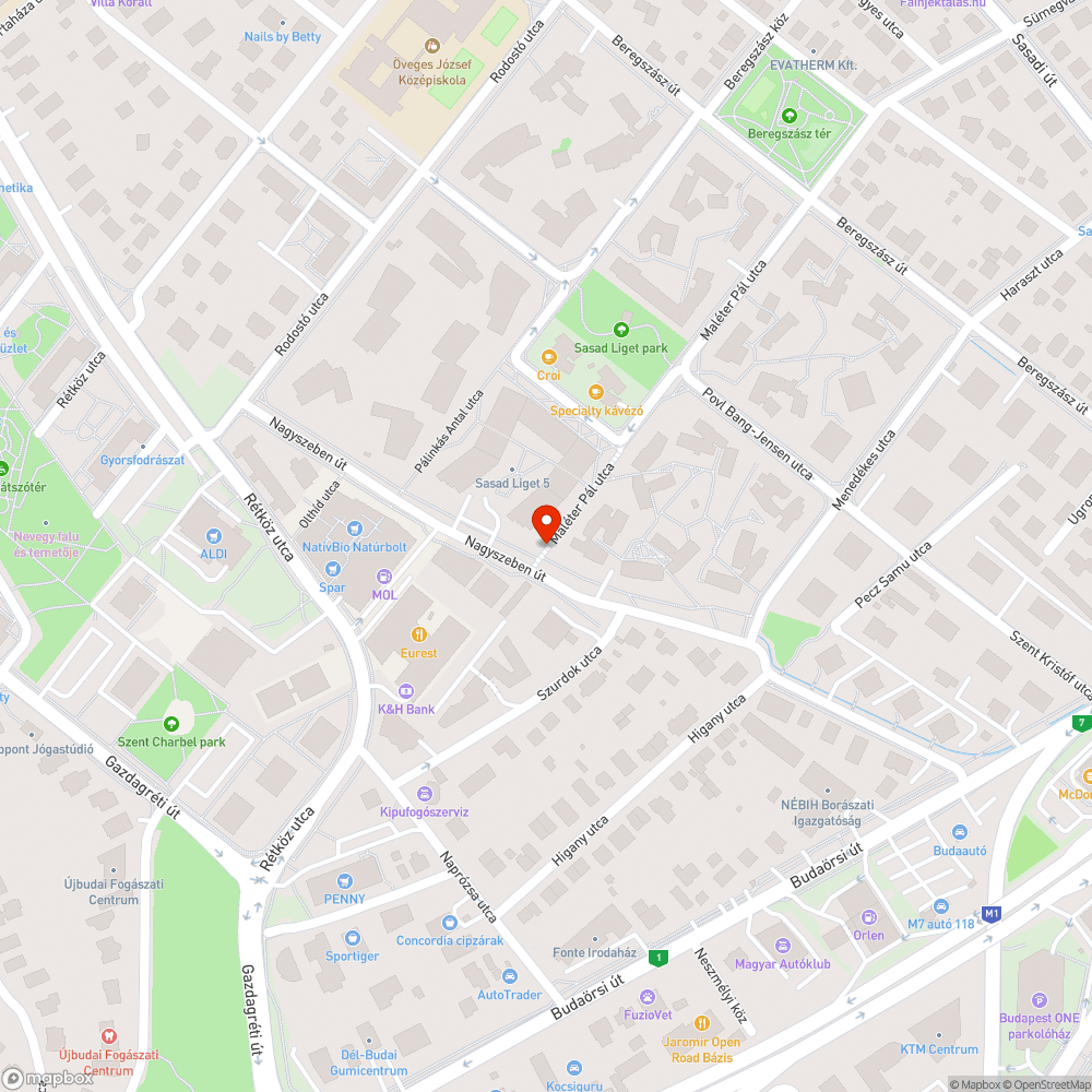 Szemét a Nagyszeben út - Maléter Pál utca kereszteződésében bejelentés helye