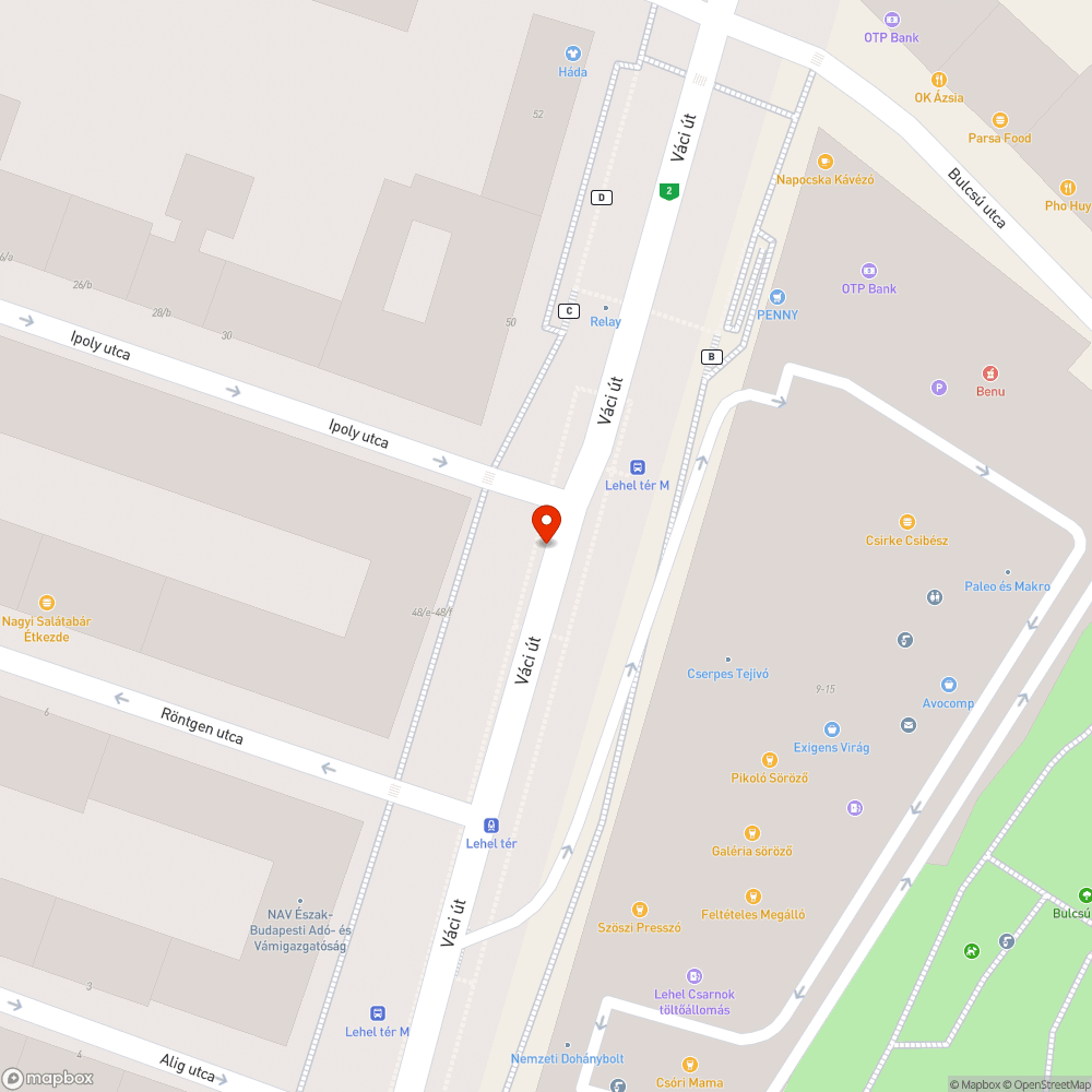 Elhanyagolt favermek, gaz és falevél bejelentés helye