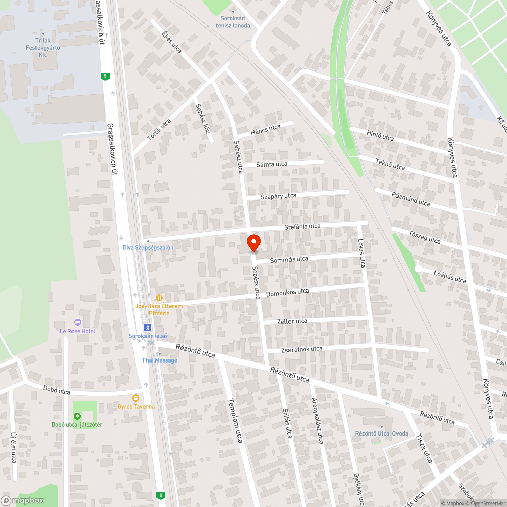 Sebész utcai állapot bejelentés helye