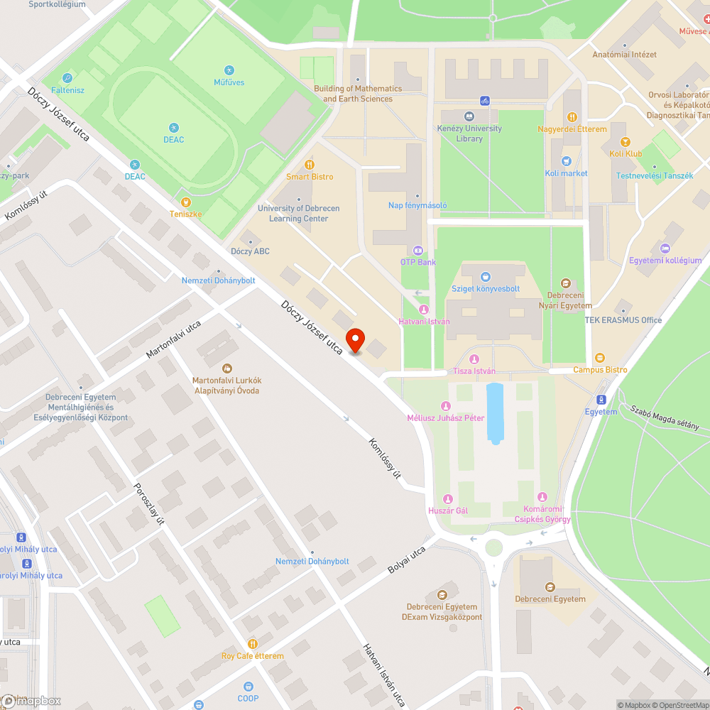 Kint felejtett papír bejelentés helye