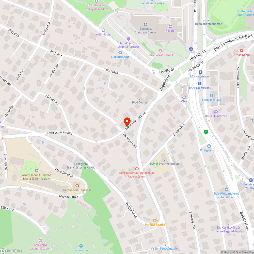 elhagyott autó bejelentés helye