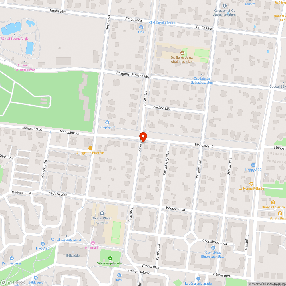 Hiányzó utcanévtáblák bejelentés helye