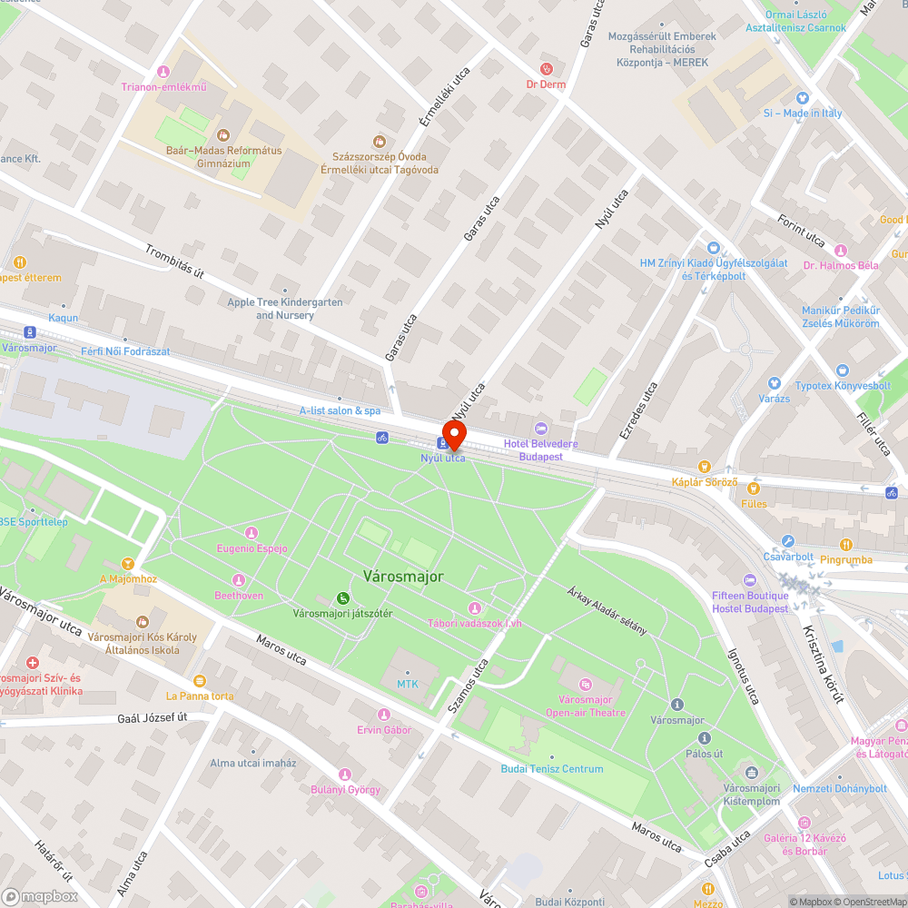 Lekopott kerékpárút jelölés bejelentés helye