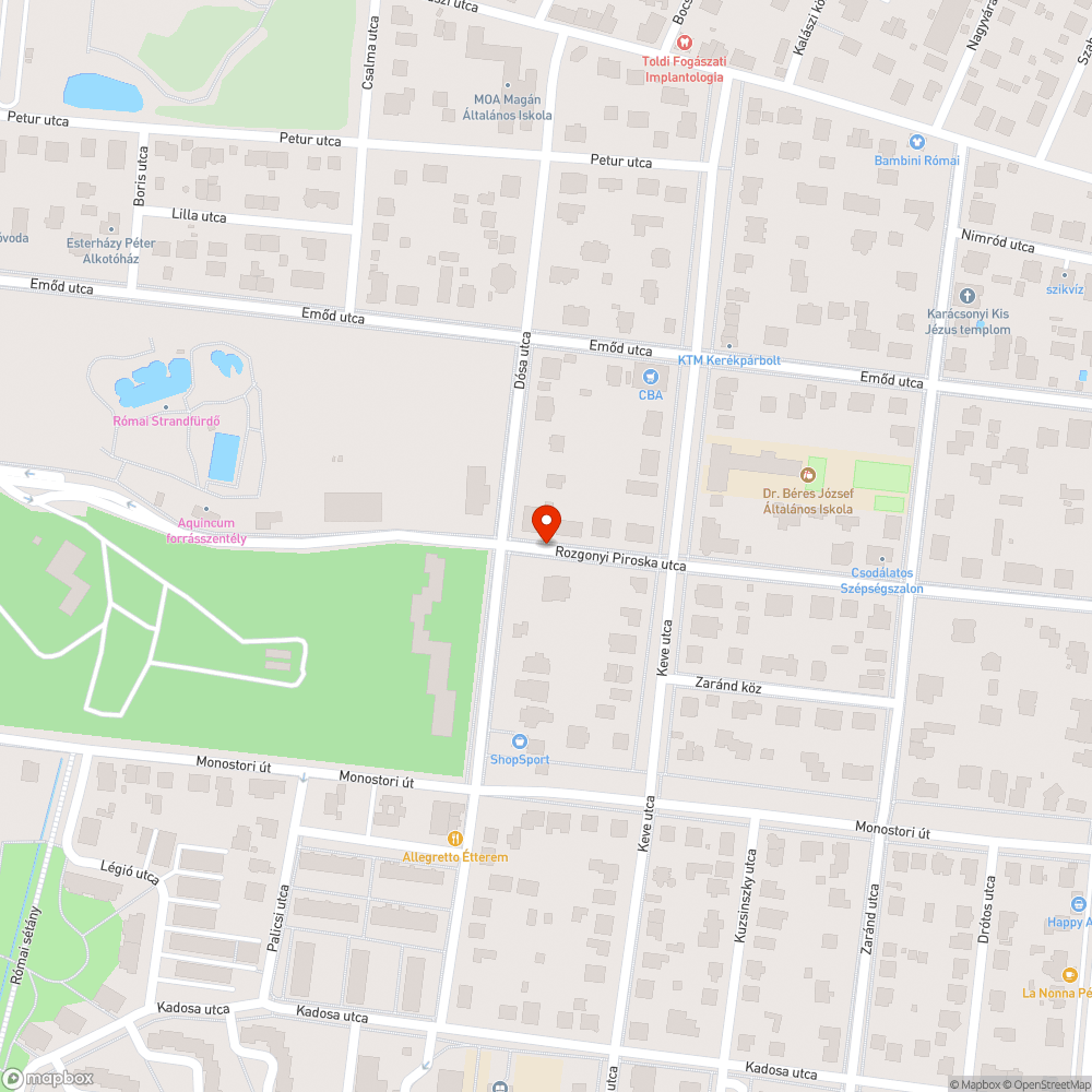 Hiányzó utcanévtábla bejelentés helye