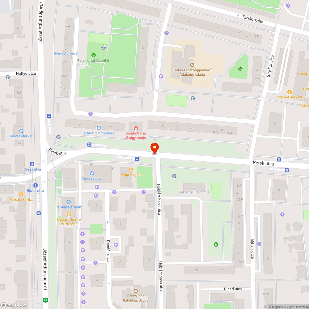 Elforgatott tábla bejelentés helye