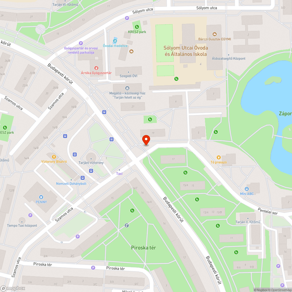 Telematricázott, elgörbült táblák - Pentelei sor eleje bejelentés helye