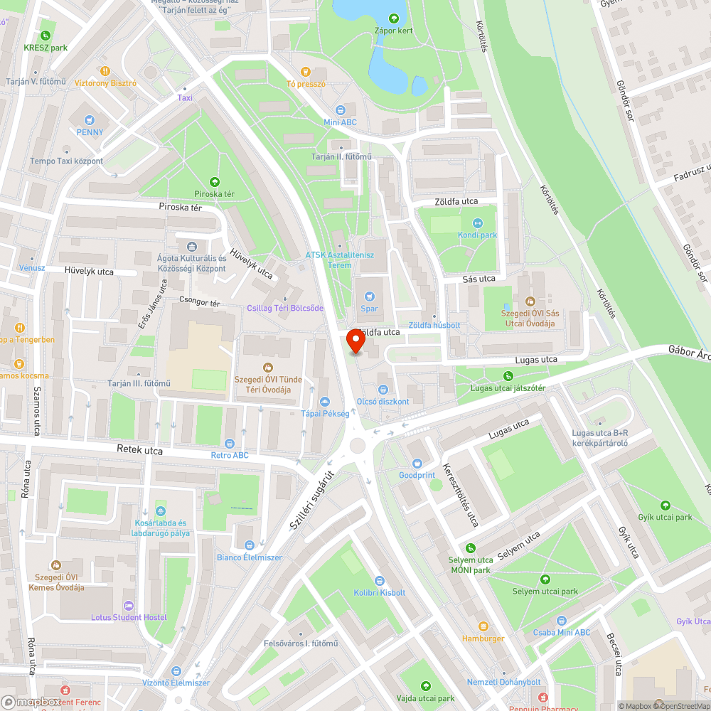 Hiányzó választóvonal - Budapesti krt. bejelentés helye