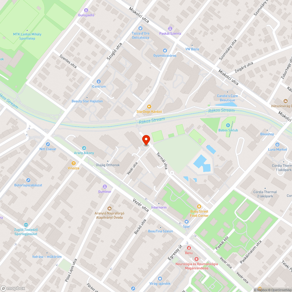 Közterületen tárolt jármű bejelentés helye