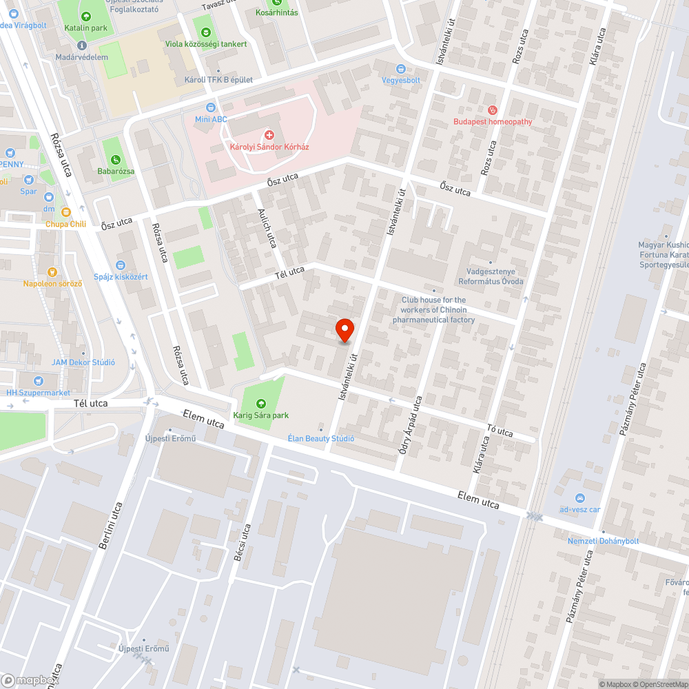 Nem lehet elférni a járdán bejelentés helye