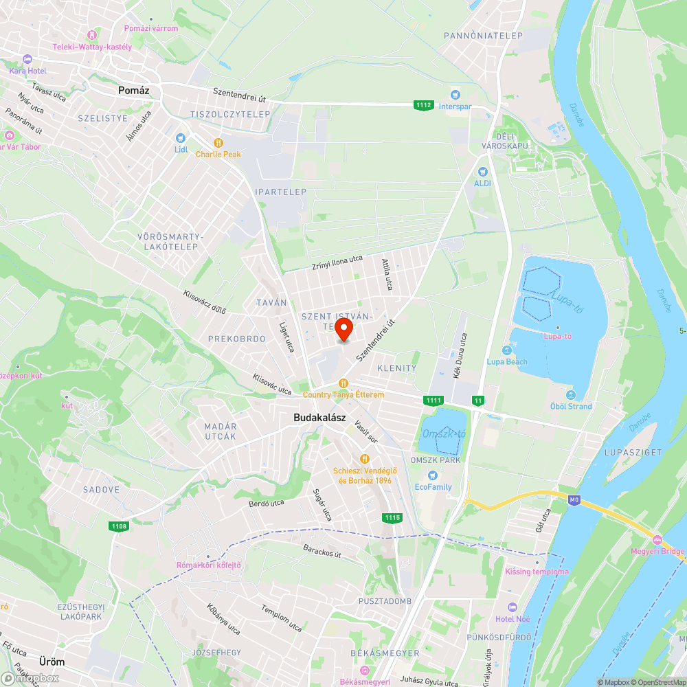 Közvilágítás bejelentés helye