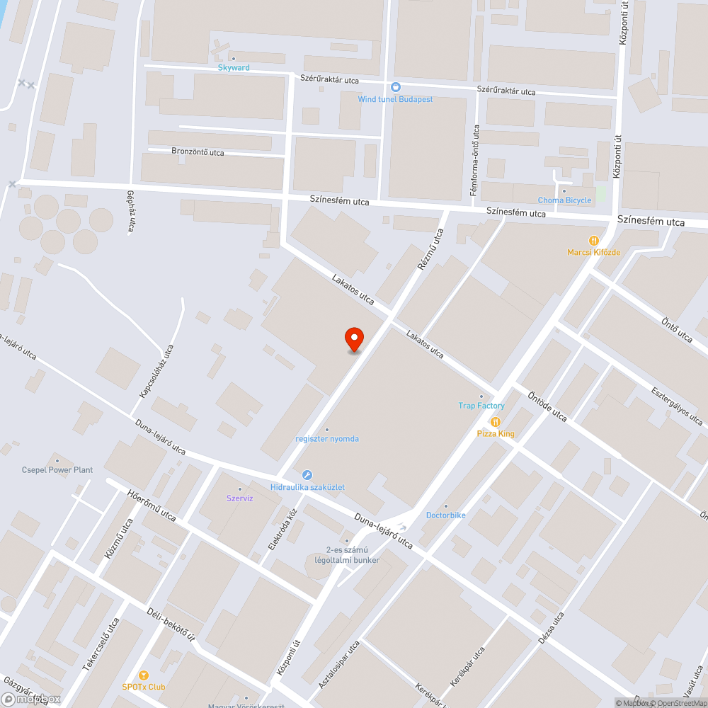 elhagyott autó bejelentés helye