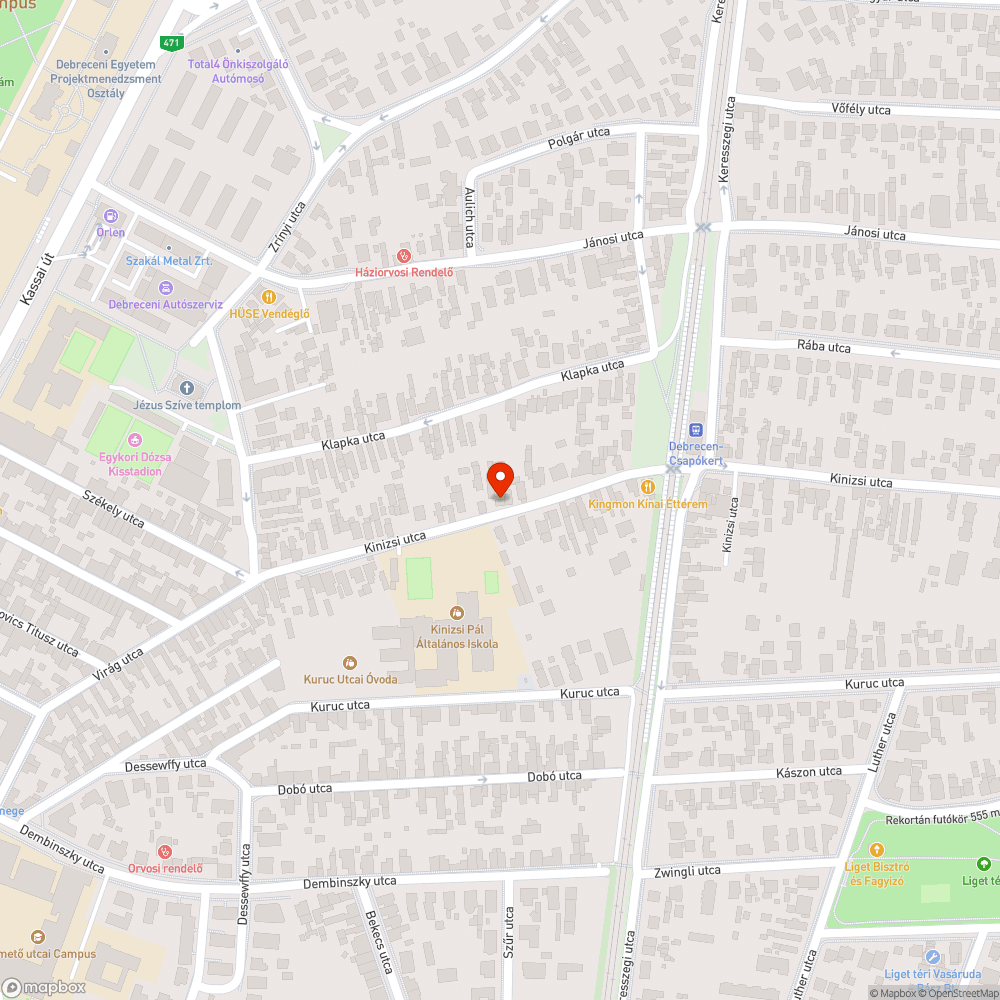 Utcák felújítása bejelentés helye