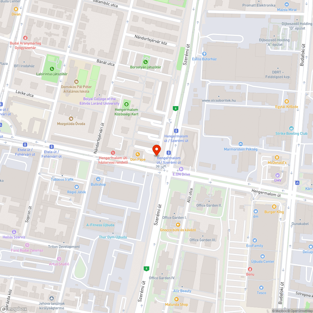 Füvön parkolás, minden egyes nap bejelentés helye