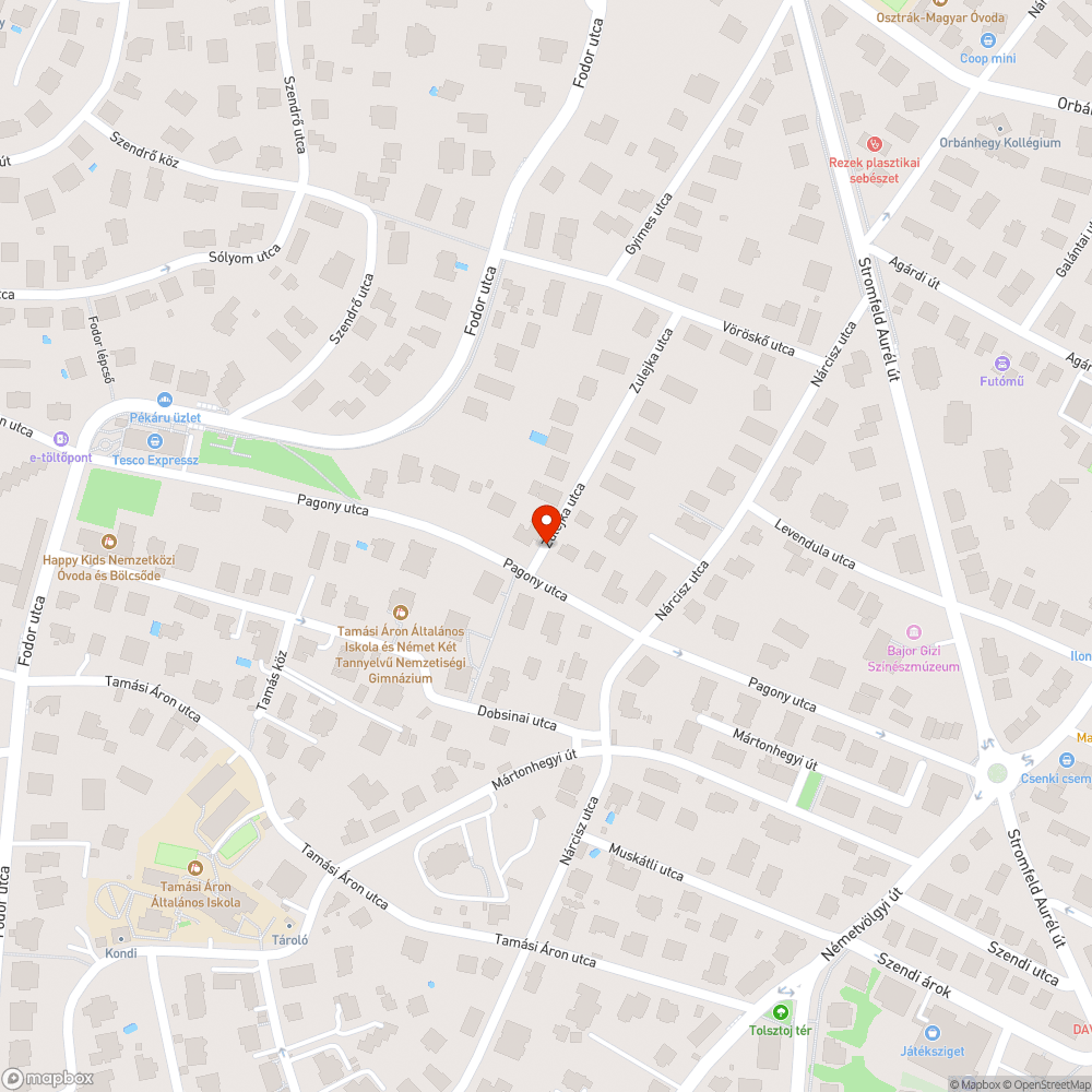 Elhagyott auto bejelentés helye