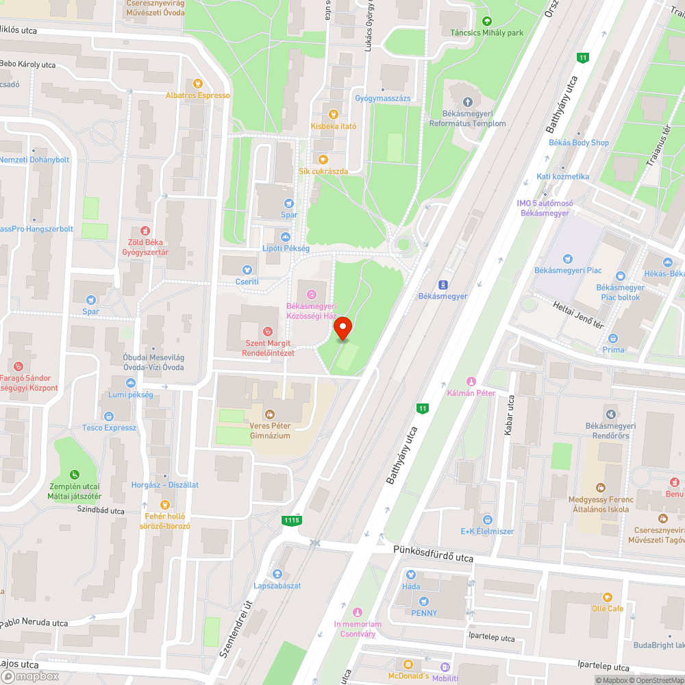 Graffitis kuka bejelentés helye