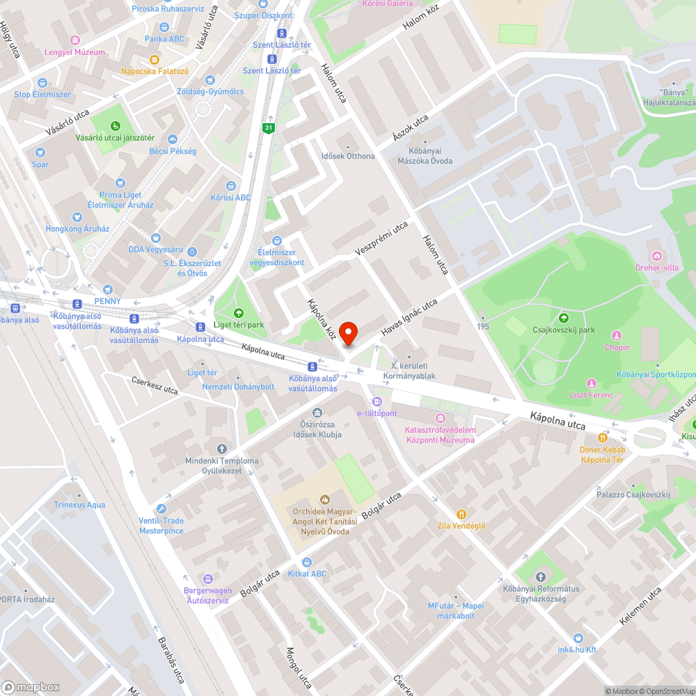 Kidöntött jelzőtábla bejelentés helye