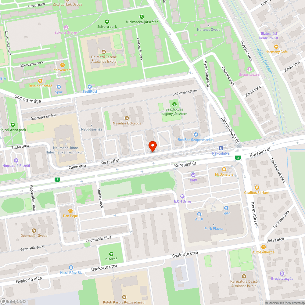 Kidőlt fa helye bejelentés helye