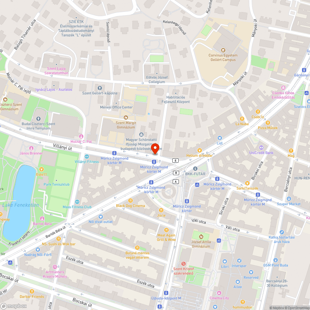 Ottfeljtett reklámtábla bejelentés helye