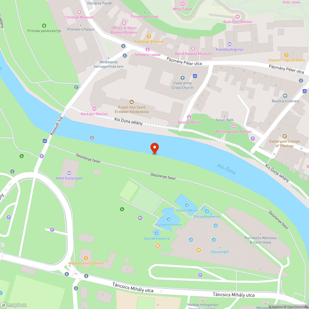 Mindjárt kidől bejelentés helye