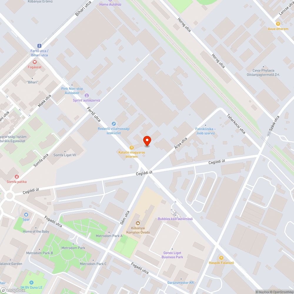 Roncsok párban bejelentés helye