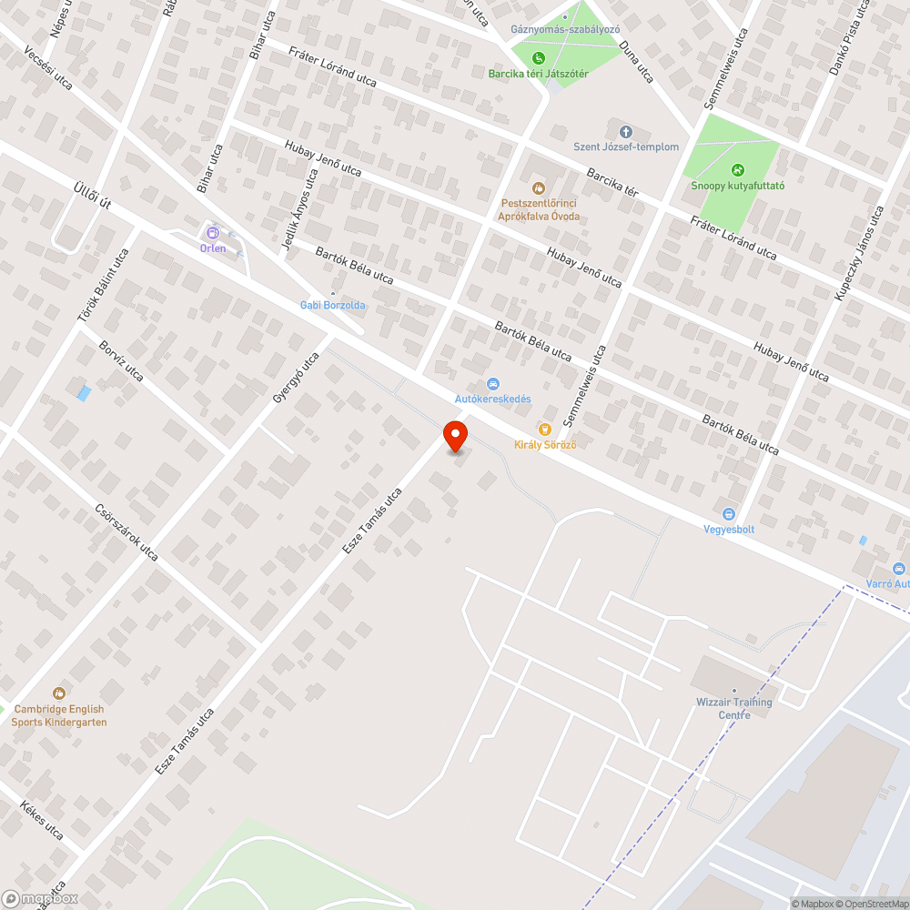 Hiányos MT fedél bejelentés helye