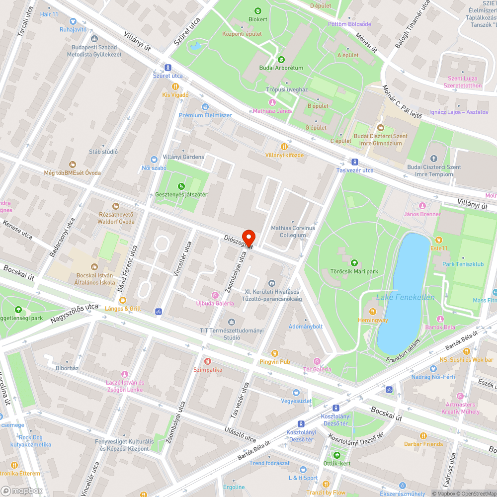 Szemét a Zsombolyai utca elején bejelentés helye