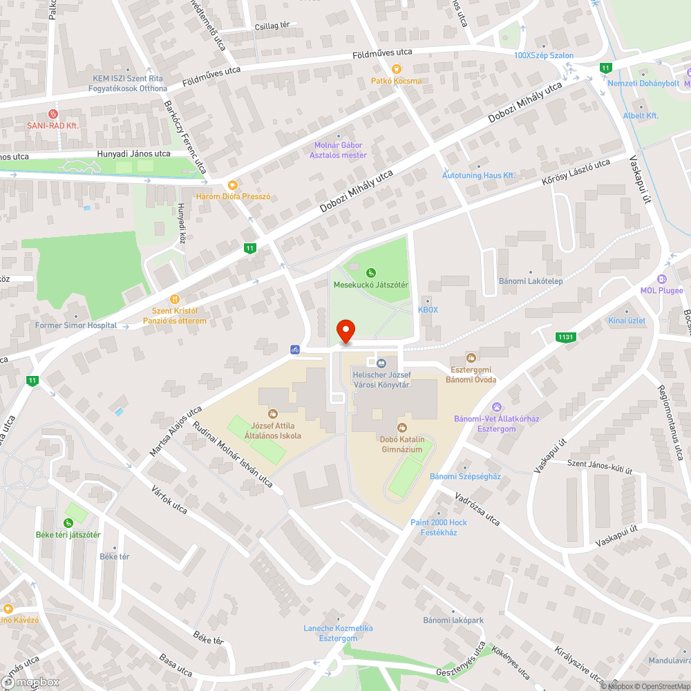 Szelektív hulladék gyűjtő sziget bejelentés helye