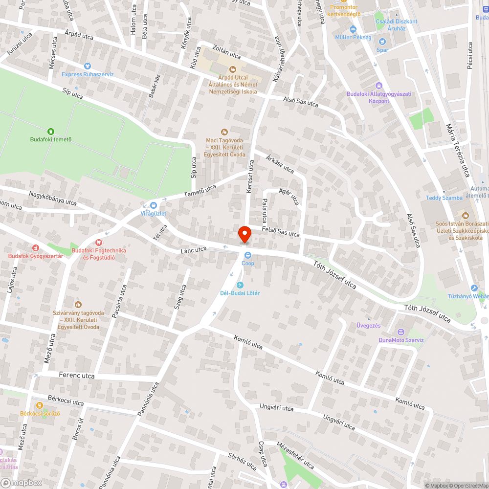 szabálytalan parkolás? 22. Kerület Kereszt utca bejelentés helye